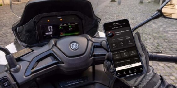 Yamaha, hava yastığına sahip dünyanın ilk scooter modelini tanıttı