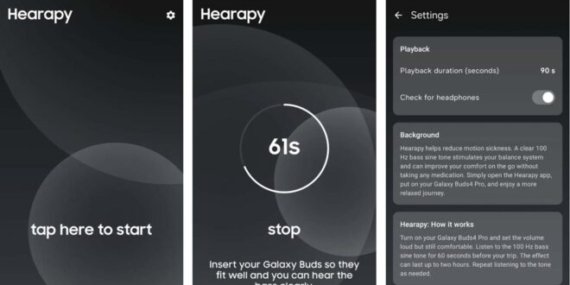 Samsung’dan araç tutmasına karşı özel uygulama: “Hearapy”