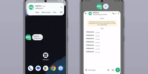Whatsapp’ta messenger dönemi başlıyor: Bildirim baloncuğu özelliği ortaya çıktı