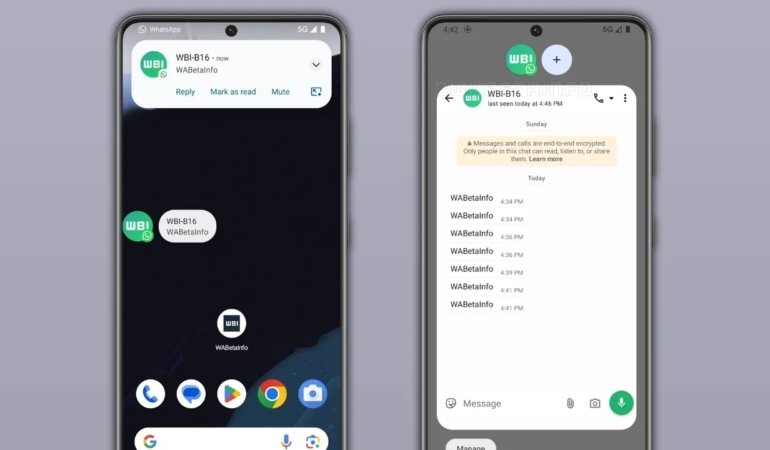Whatsapp’ta messenger dönemi başlıyor: Bildirim baloncuğu özelliği ortaya çıktı